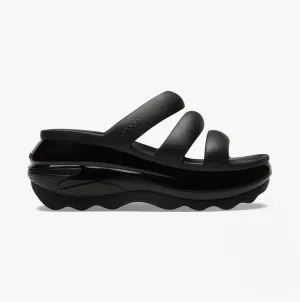 209842-001 MEGA CRUSH TRIPLE STRAP Womens Sliders Black