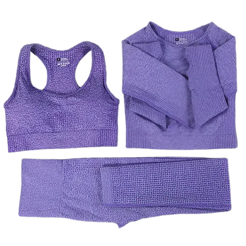 2/3PCS Seamless Women Workout Sportswear