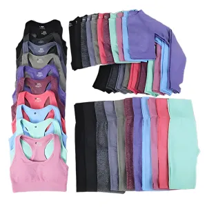 2/3PCS Seamless Women Workout Sportswear