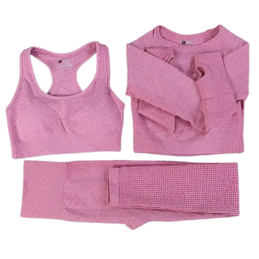 2/3PCS Seamless Women Workout Sportswear