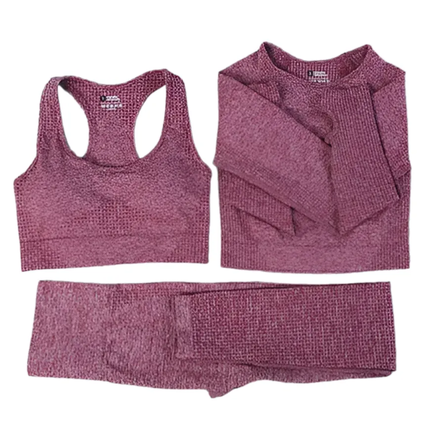 2/3PCS Seamless Women Workout Sportswear