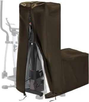 420D Outdoor Elliptical Machine Cover, Oxford Cross Trainer Machine Cover with Drawstring, Waterproof Dustproof Windproof Anti-UV Elliptical Machine Cover