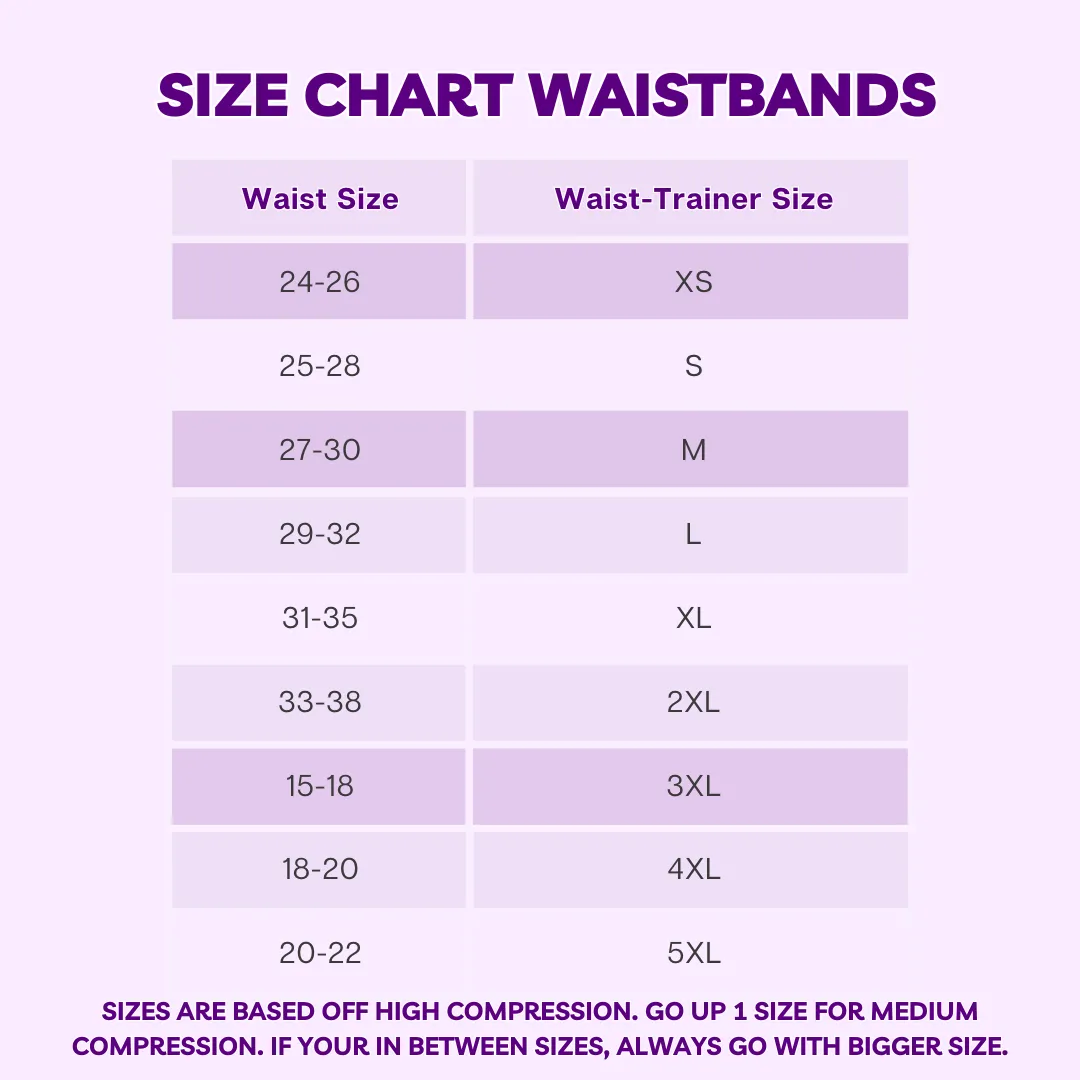 5035 - Powernet Waist Trainer With Zipper