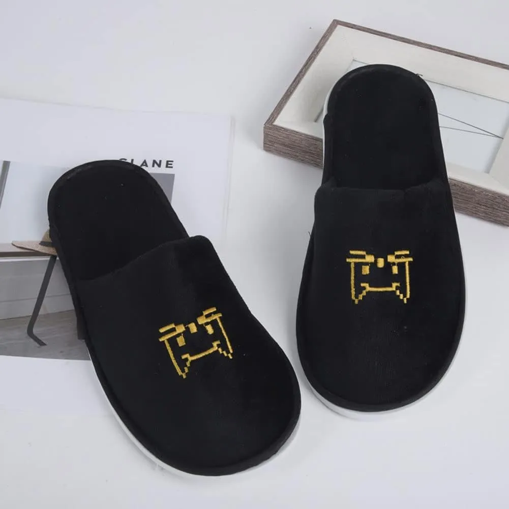 6 Pairs Spa Slippers, Closed Toe House Slipper for Guest Non Slip Disposable Indoor Slippers, Washable Reusable, Bulk Slipper Pack for Indoor,Spa, Wedding, Travel, Party