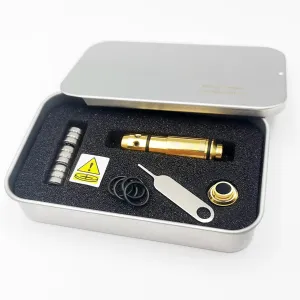 9mm/380ACP/40S&W/45ACP Dry Fire Training Cartridge Integrated Snap Cap for Dry Fire Trainer,Red Dot Beam Bullet with Double O-Ring