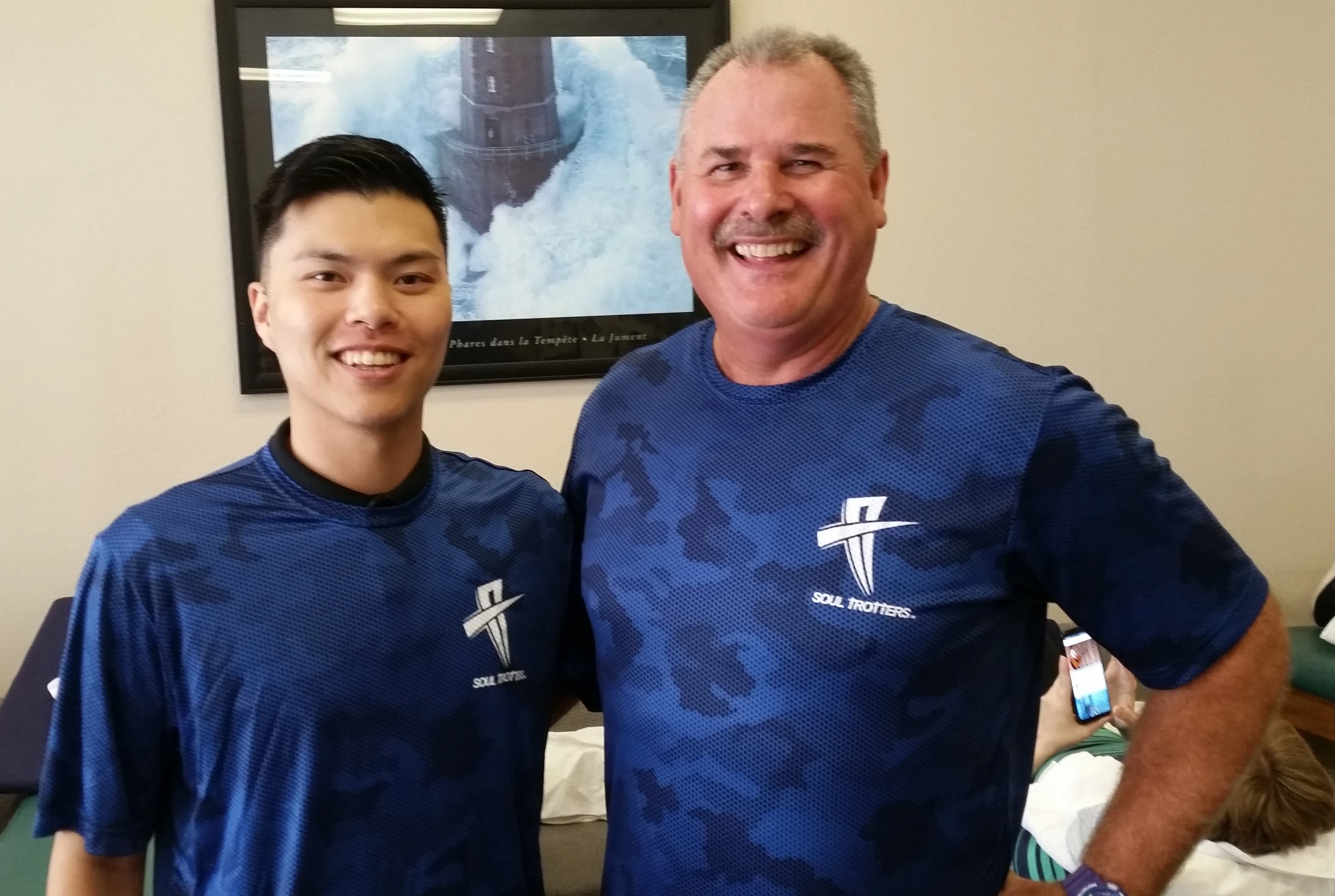 Action Cross Mens Short Sleeve - Soul Cool Fit T-Shirt - True Royal Camo Fade - Amazon
