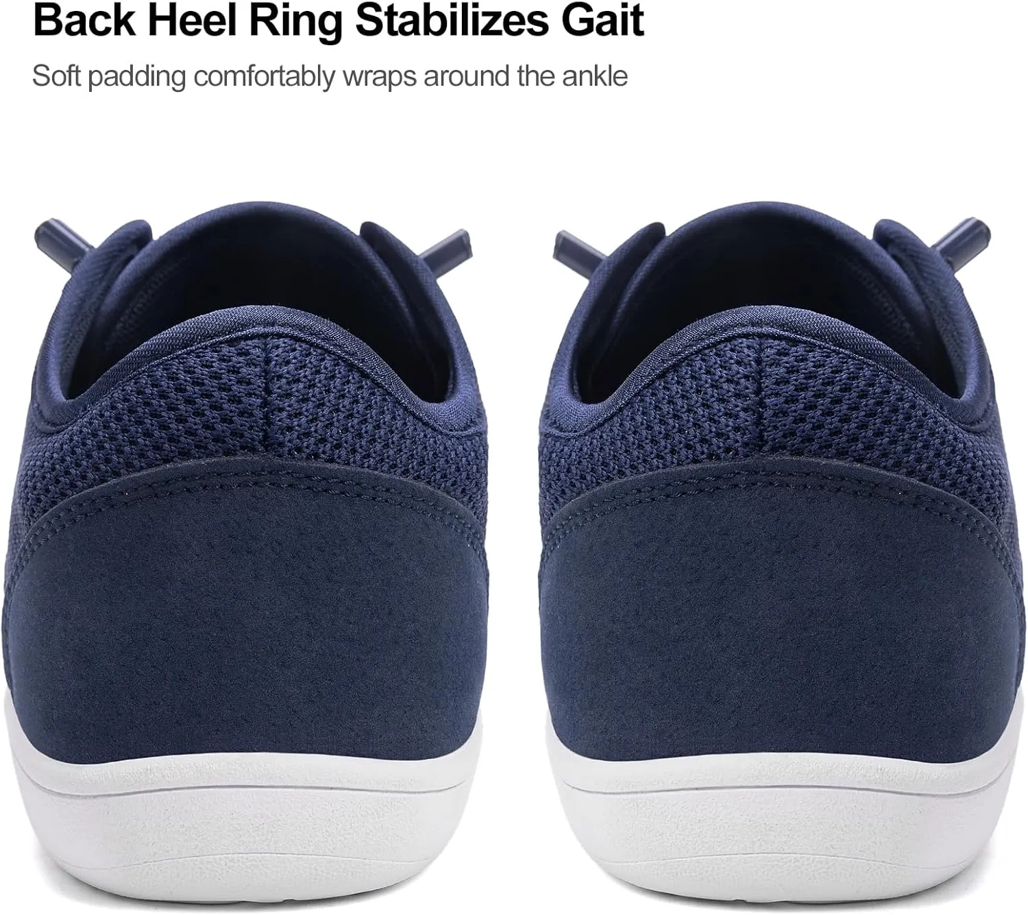 Adapt Knit Trainer Wide Toe Box Shoe with Earth-Link Grounding, Zero-Drop Sole, Breathable Knit Upper & Machine Washable Perfect for Daily Wear & Light Training