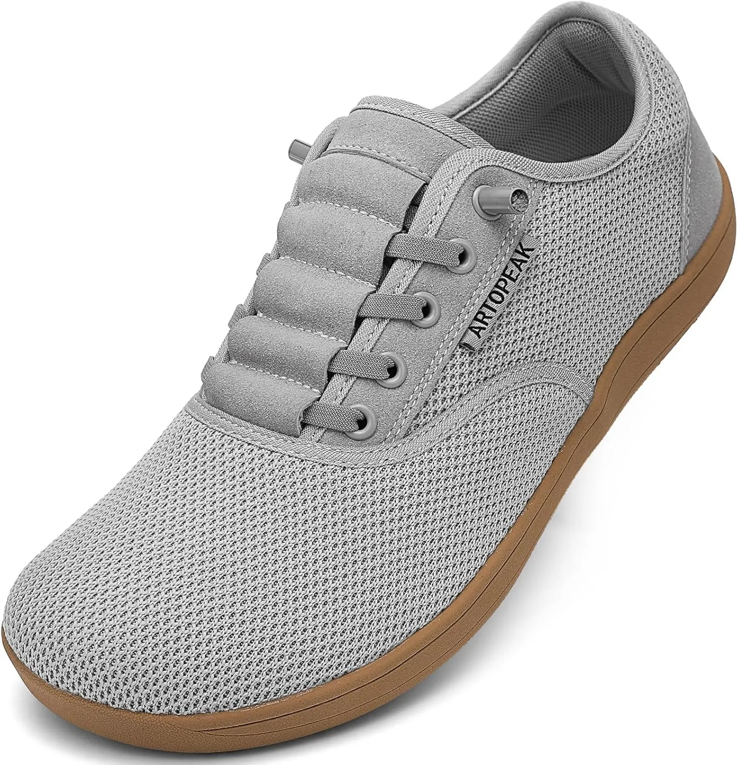 Adapt Knit Trainer Wide Toe Box Shoe with Earth-Link Grounding, Zero-Drop Sole, Breathable Knit Upper & Machine Washable Perfect for Daily Wear & Light Training