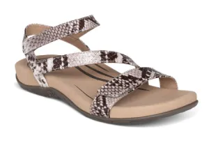 Aetrex Snake Gabby Adjustable Quarter Strap Women's Shoes SE269