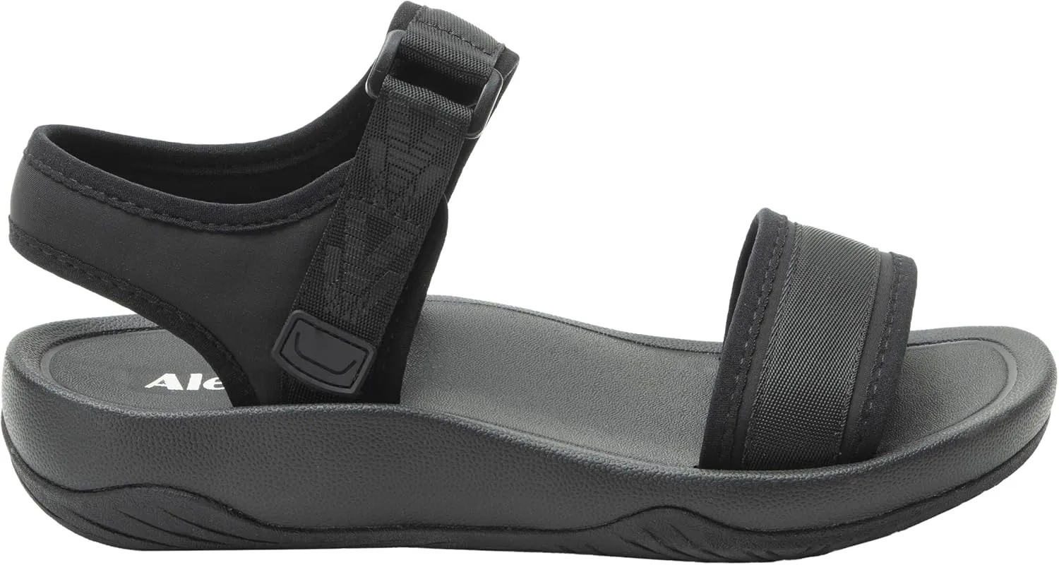 Alegria Women Crea8tion Ergo Foam Ankle Strap Sandal