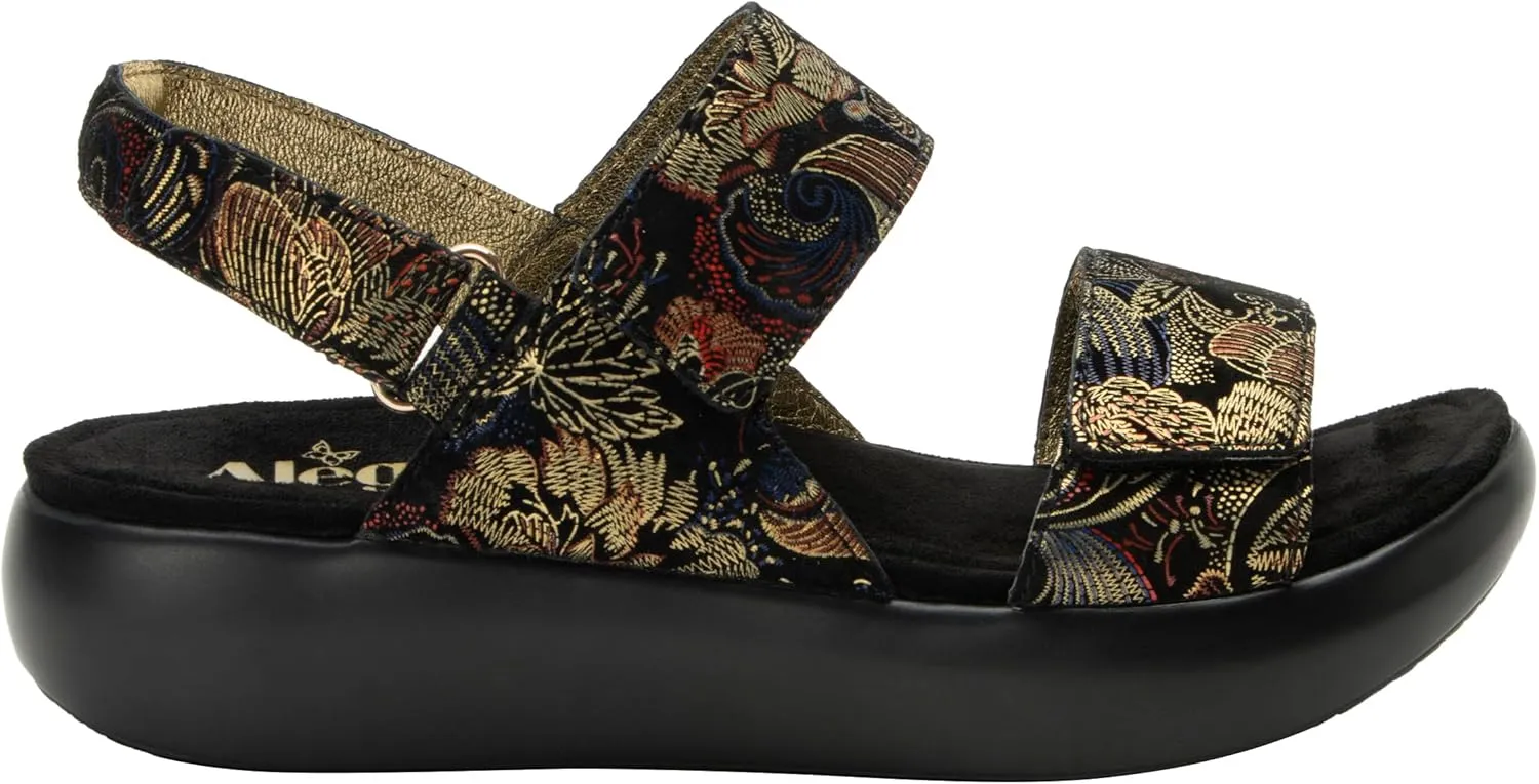 Alegria Womens Bailee Leather Sandal