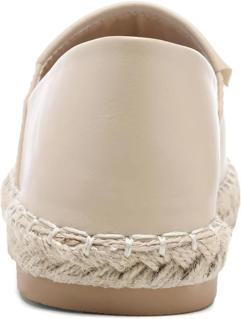 Altxic Women's Cap-Toe Classic Comfortable Slip on Lightweight Casual Espadrilles Loafer Flat