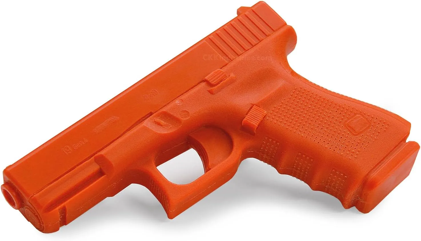 American Safety Trainers - Non-Functional Solid Polymer Training Guns - Blaze Orange - U.S.A. - Safe Practice Aides - Fits Model Specific Holsters