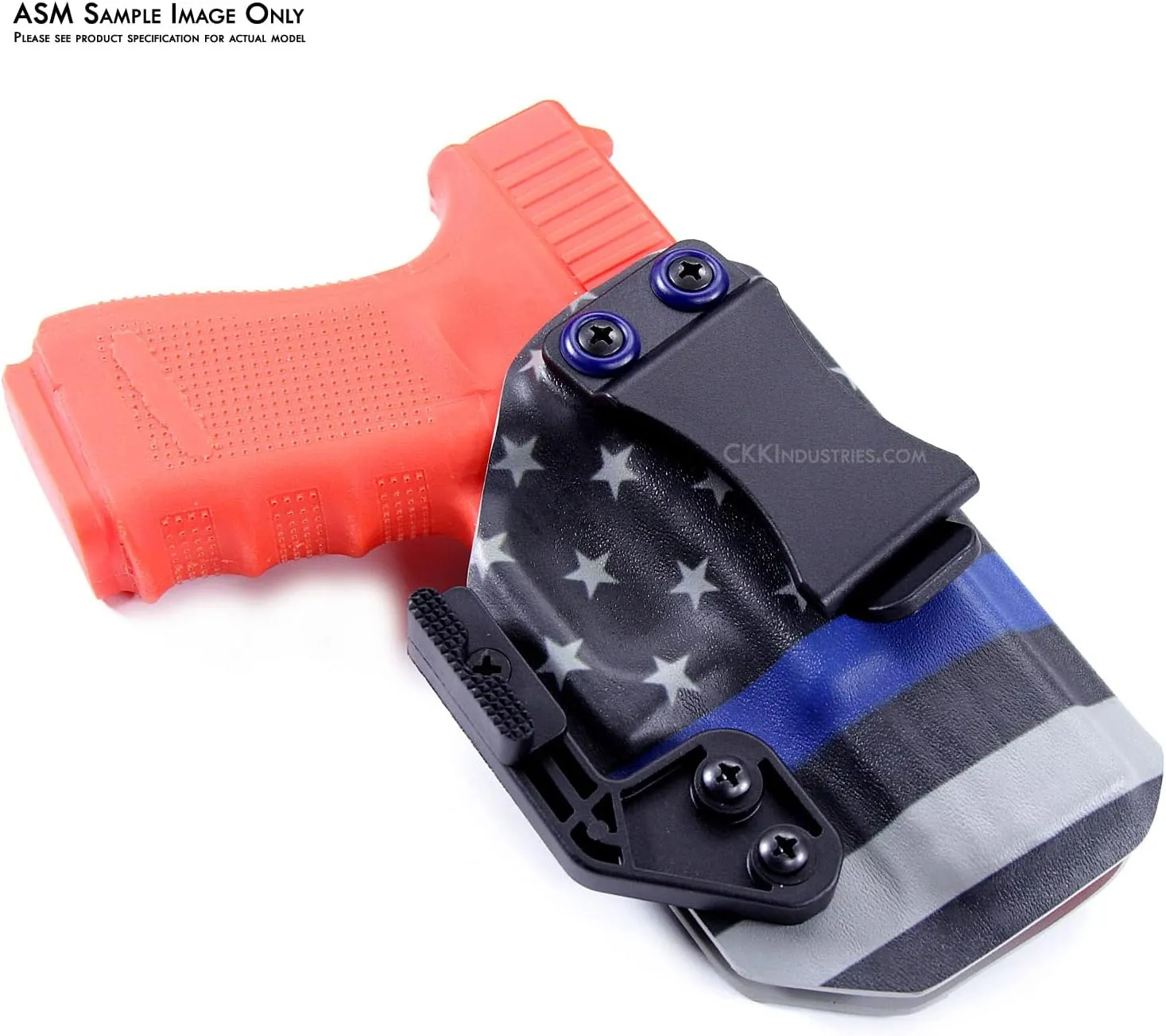American Safety Trainers - Non-Functional Solid Polymer Training Guns - Blaze Orange - U.S.A. - Safe Practice Aides - Fits Model Specific Holsters
