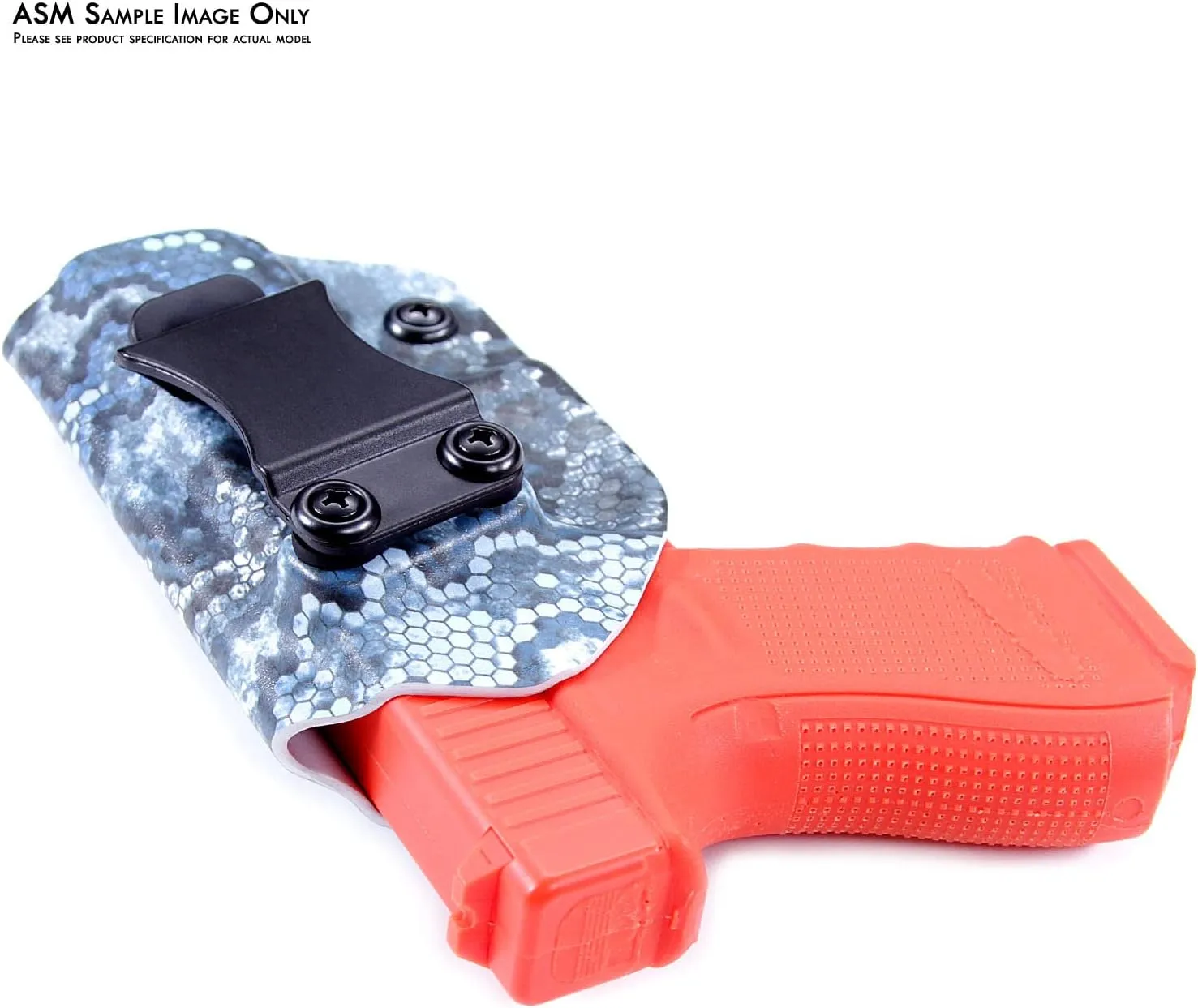 American Safety Trainers - Non-Functional Solid Polymer Training Guns - Blaze Orange - U.S.A. - Safe Practice Aides - Fits Model Specific Holsters