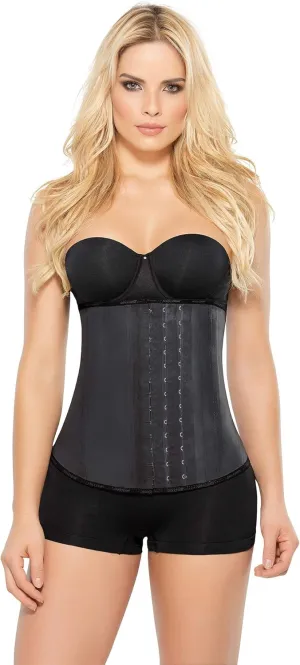 Ann Chery Waist Trainer and Shaper - Black 3 Hook Latex Waist Cincher Belt ((Waist 23,5-25,5 Inch) X-Small / 30, Black-Latex)
