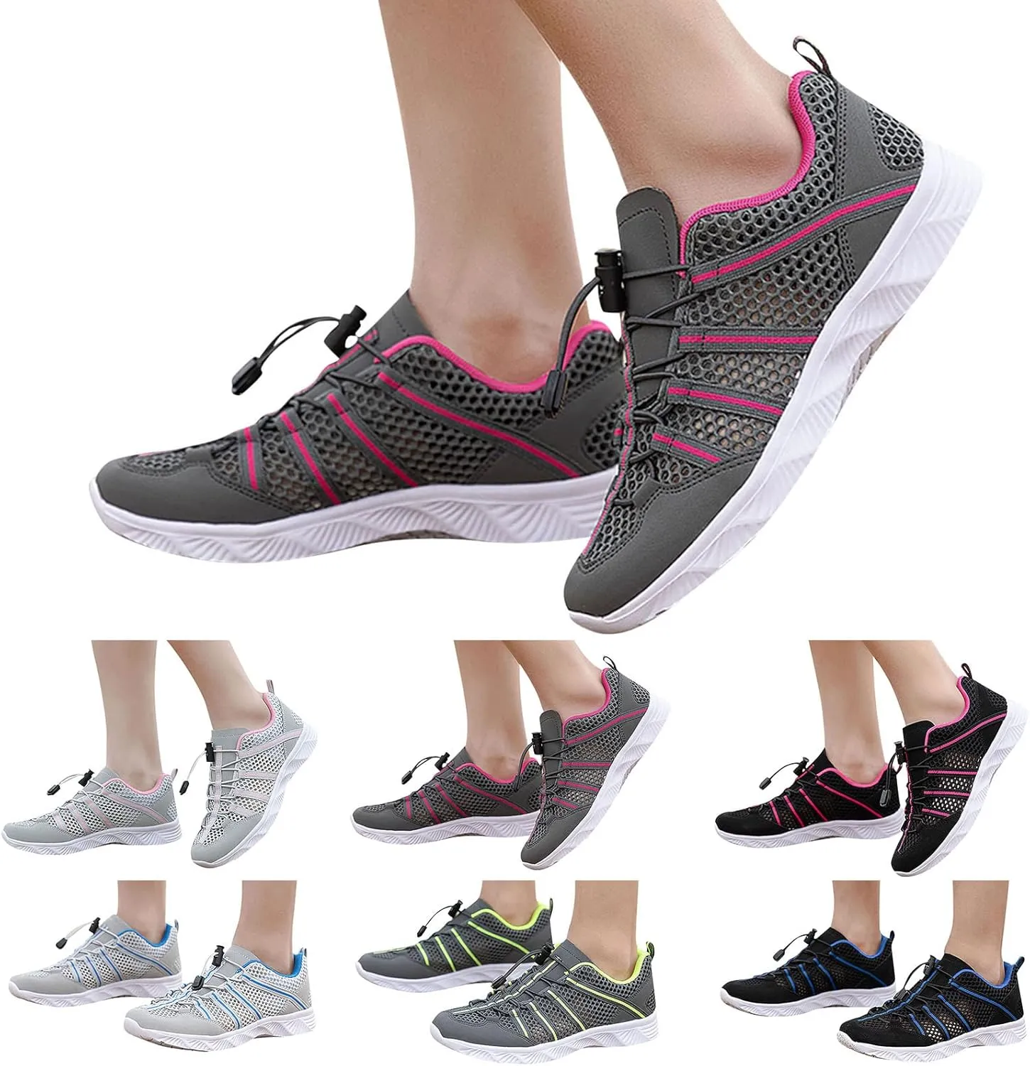 Aqua Socks Water Shoes Men Women Quick Dry Barefoot Swim Beach Pool Surf Hiking Kayaking Diving Yoga Outdoor Sports Lightweight