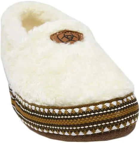 ARIAT Women's Snuggle Warm Soft Plush Acrylic Upper Rubber Outsole Indoor & Outdoor Slippers