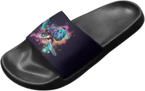 Art Skull Slippers Y2K Gothic Slide Sandals for Women Soft Slip on Slides Arch Support Indoor&Outdoor