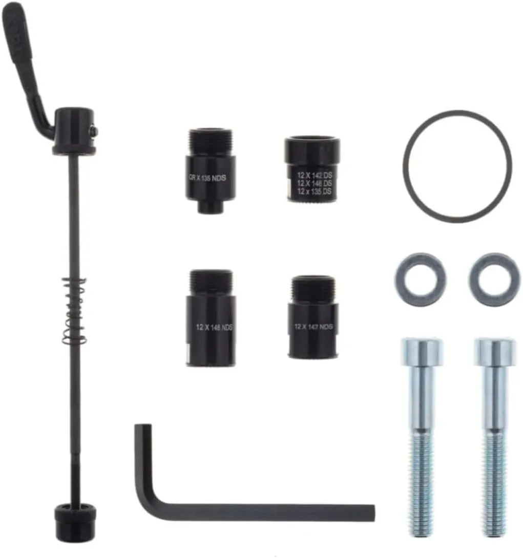 Assembly Kit S0054 Flux S/2 – 12mm axle, Compatible with Garmin TacX Flux S Smart Trainer T2900S.60, TacX Flux 2 Smart Trainer T2980.60