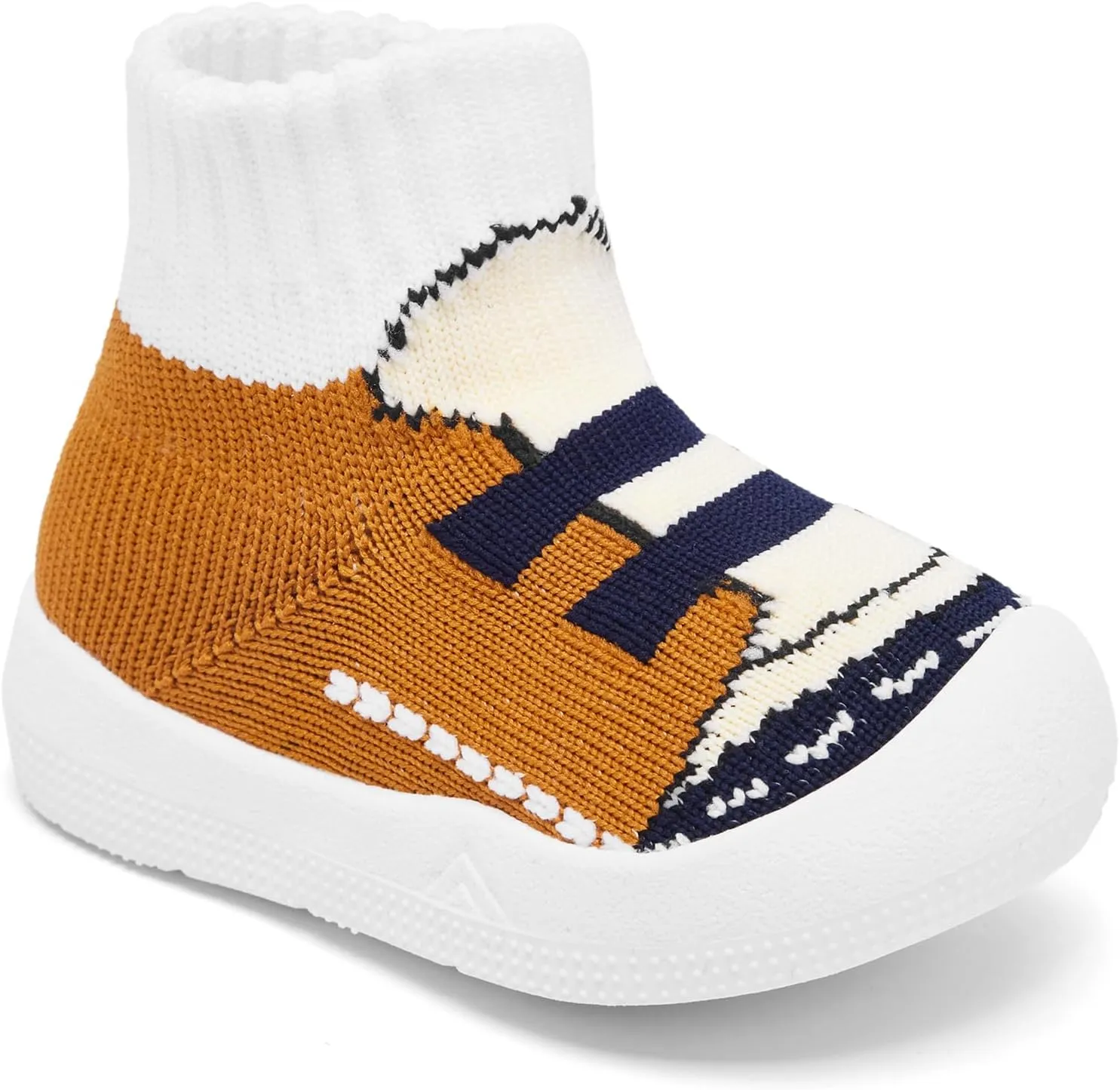 Baby Sock Shoes With Grip - Infant First Walker Shoes for Girls and Boys - Toddler Slipper Non Slip