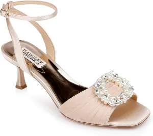 Badgley Mischka Women's Nimah Kitten Heel Sandal Heeled