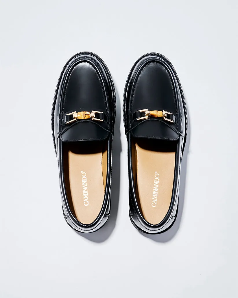 BAMBOO BIT LOAFERS BLACK