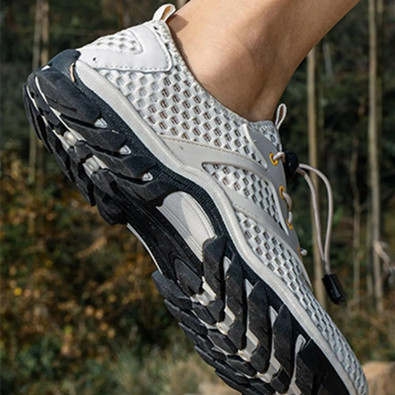 Barefoot Mens Fashion Walking Hiking Sneakers Trail Running Shoes Quick Dry Lightweight Cross-Trainer for Wrestling Boxing Weightlifting Walking Shoes