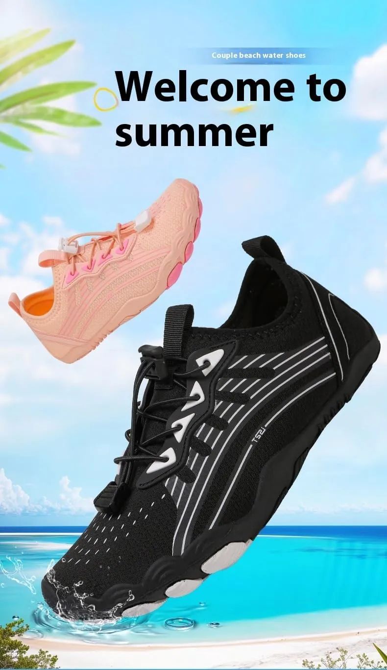 Barefoot Running Shoes for Women Wide Toe Box Non-Slip Breathable Lightweight Cross Trainer for Hiking Walking Swim Outdoor Zero Drop Sole Minimalist Quick Dry