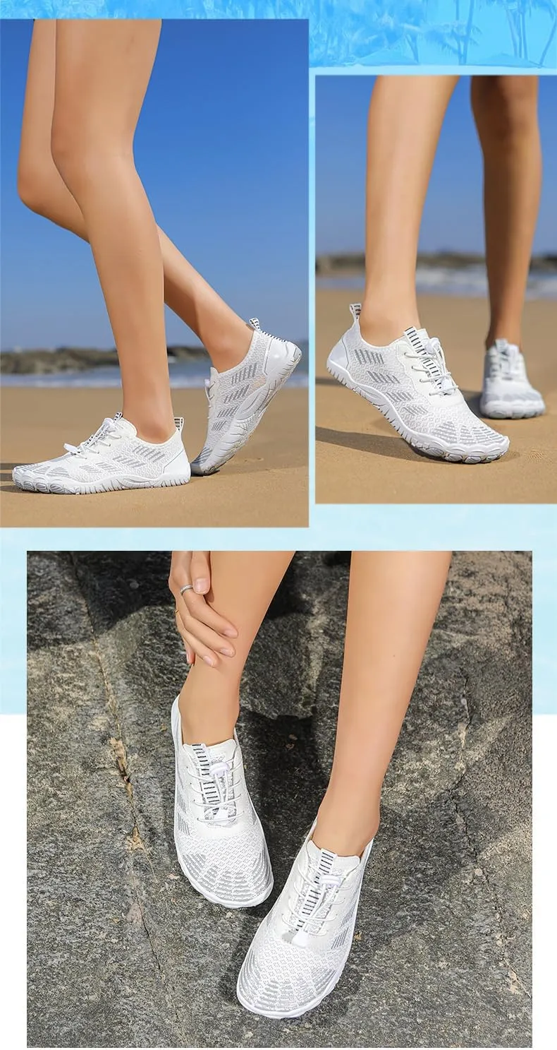 Barefoot Shoes for Women Minimalist with Wide Toe Box and Zero Drop Sole Non Slip Quick Dry Lightweight Breathable Mesh for Hiking Outdoor Beach Swim and Cross Trainer Comfortable