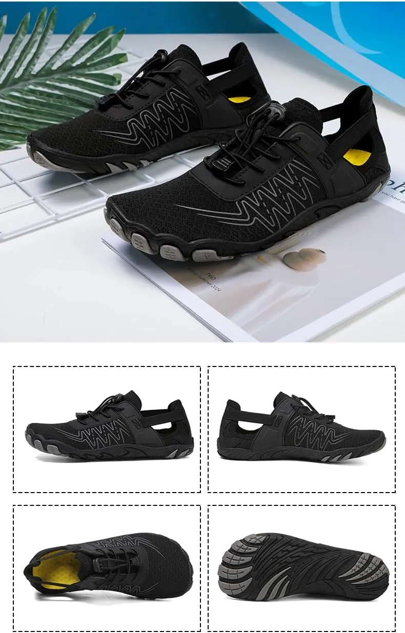 Barefoot Shoes for Women Summer Wide Toe Box Non Slip Hiking Swim Outdoor Beach Breathable Mesh Comfortable Lightweight Zero Drop Sole Quick Dry Cross Trainer Minimalist