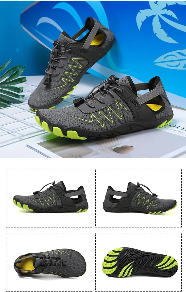Barefoot Shoes for Women Summer Wide Toe Box Non Slip Hiking Swim Outdoor Beach Breathable Mesh Comfortable Lightweight Zero Drop Sole Quick Dry Cross Trainer Minimalist