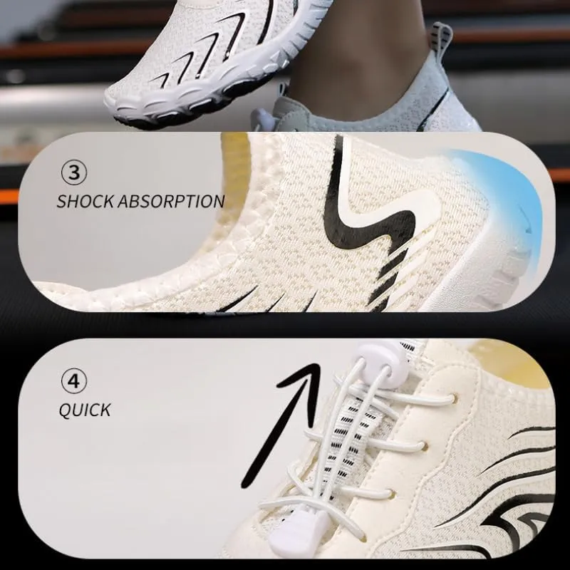 Barefoot Shoes Men Toe Shoes for Men Minimalist Shoes Mens Barefoot Shoes Mens Workout Shoes Men's Cross-Trainer Water Shoes Non-Slip Breathable Barefoot Beach Pool Aqua Swim Surf Hiking Walking Shoes