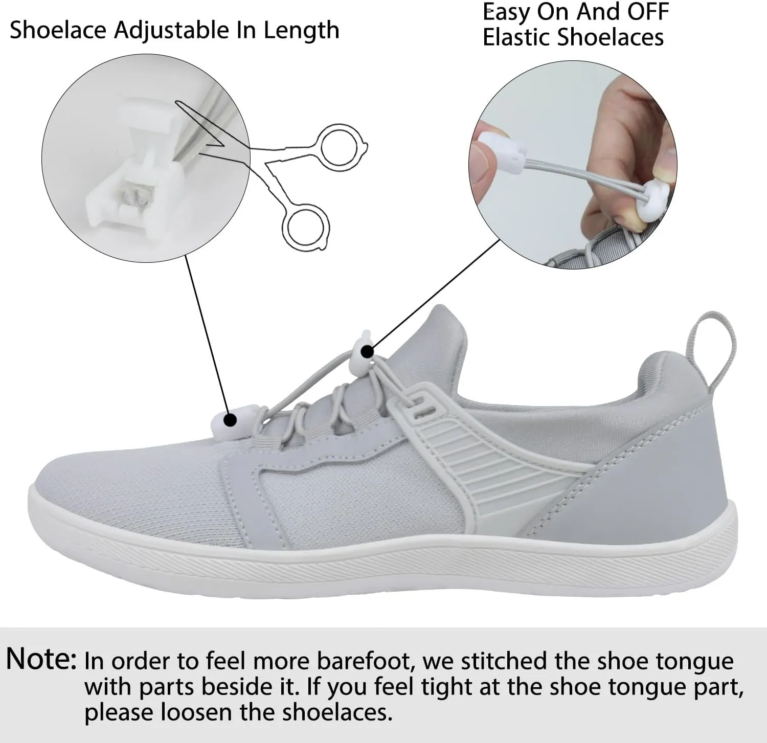 Barefoot Shoes Mens Womens Minimalist Cross-Trainer Shoes Wide Toe Box Zero Drop Sole Trail Running Walking Sneakers Grounded Footwear