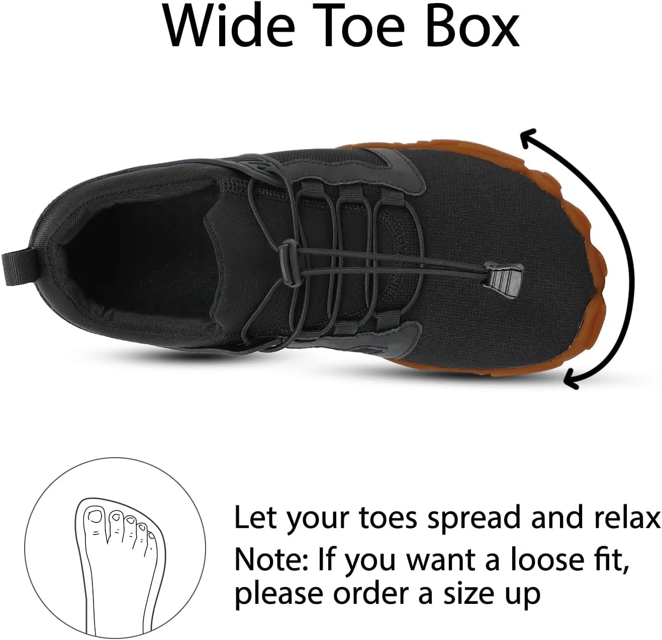 Barefoot Shoes Mens Womens Minimalist Cross-Trainer Shoes Wide Toe Box Zero Drop Sole Trail Running Walking Sneakers Grounded Footwear