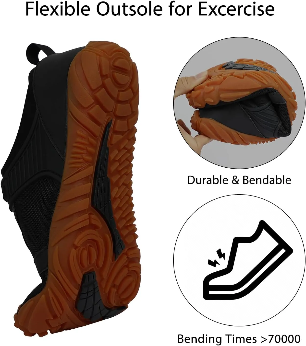Barefoot Shoes Mens Womens Minimalist Cross-Trainer Shoes Wide Toe Box Zero Drop Sole Trail Running Walking Sneakers Grounded Footwear