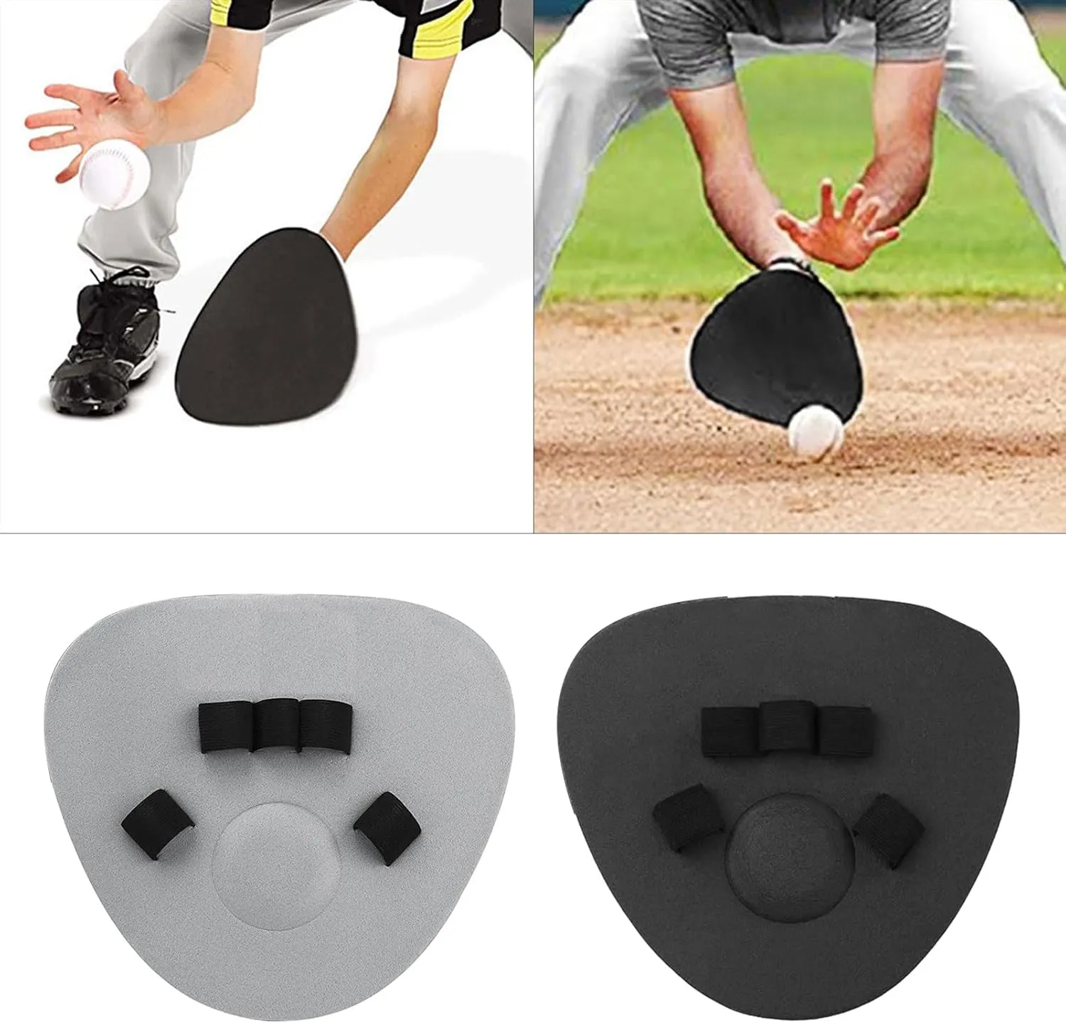 Baseball Training Glove Foam Fielding Trainer Infield Training Gloves for Quick Hands Batting Training Easy to Use