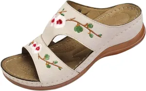 Best Slip On Walking Shoes for Women with Arch Support Womens Black Flats Orthopedic Comfort Wedge Sandals for Women Recovery Sandals Women Leather Sandals for Women Dressy Sandals Women with Heels