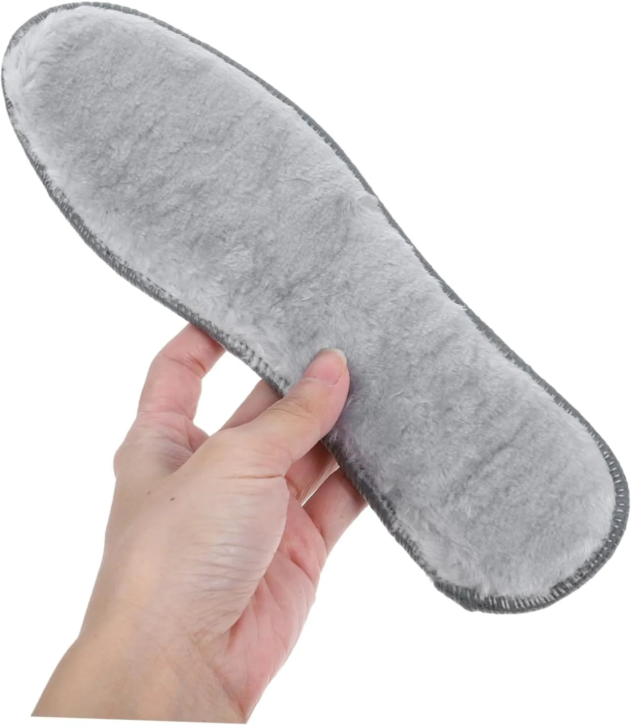 BESTYASH 4 Pairs Warm Insoles for Winter Thick Fluffy Shoe Inserts and Cushioned Liners Nonslip Design for Ski Boots and Footwear Comfort and Warmth for Men and Women