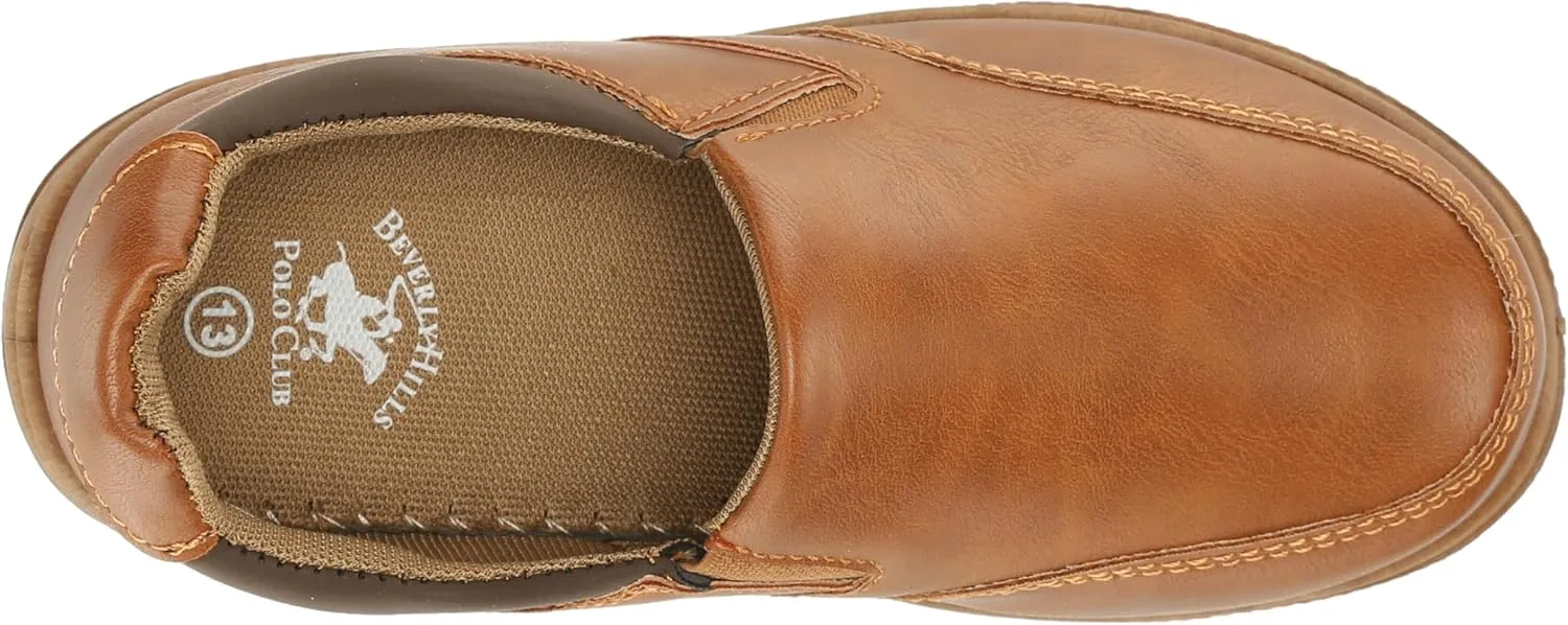 Beverly Hills Polo Club Boy's Slip on Casual Loafer Shoes (Little-Big Kid)