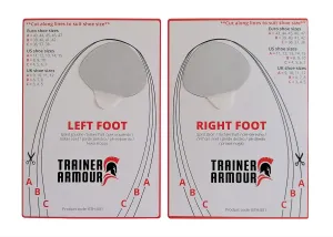 Big Toe Hole Preventer, self-Adhesive Patches with a Clever applicator. Shoe Toe Burst Toe Box Blowout Prevention Insert, Toe Hole Area Repair Patch. for Running Shoes and Sneakers.