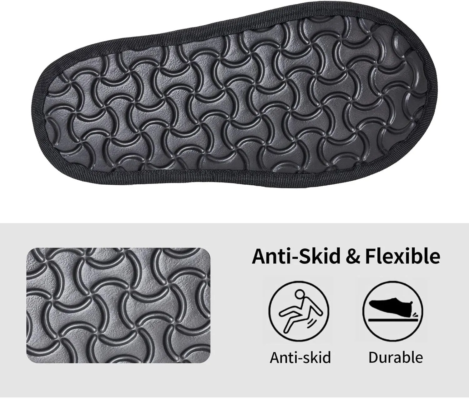 Black Gold Marble Women's Fuzzy Slippers Slip-on Slipper Soft Comfy Bedroom Slippers Non-slip House Shoes