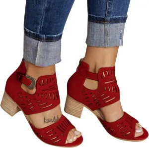 Black Sandals Women Wedge, Sandals Women Rhinestones Comfy Ankle Sandal Bling Hollow Out Shoes Summer Sandals