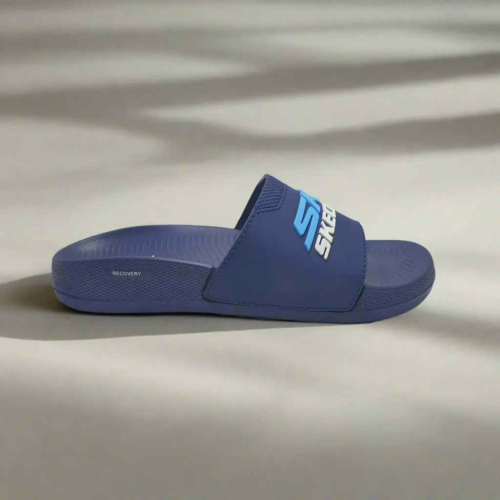 Blue Soft Slippers for men