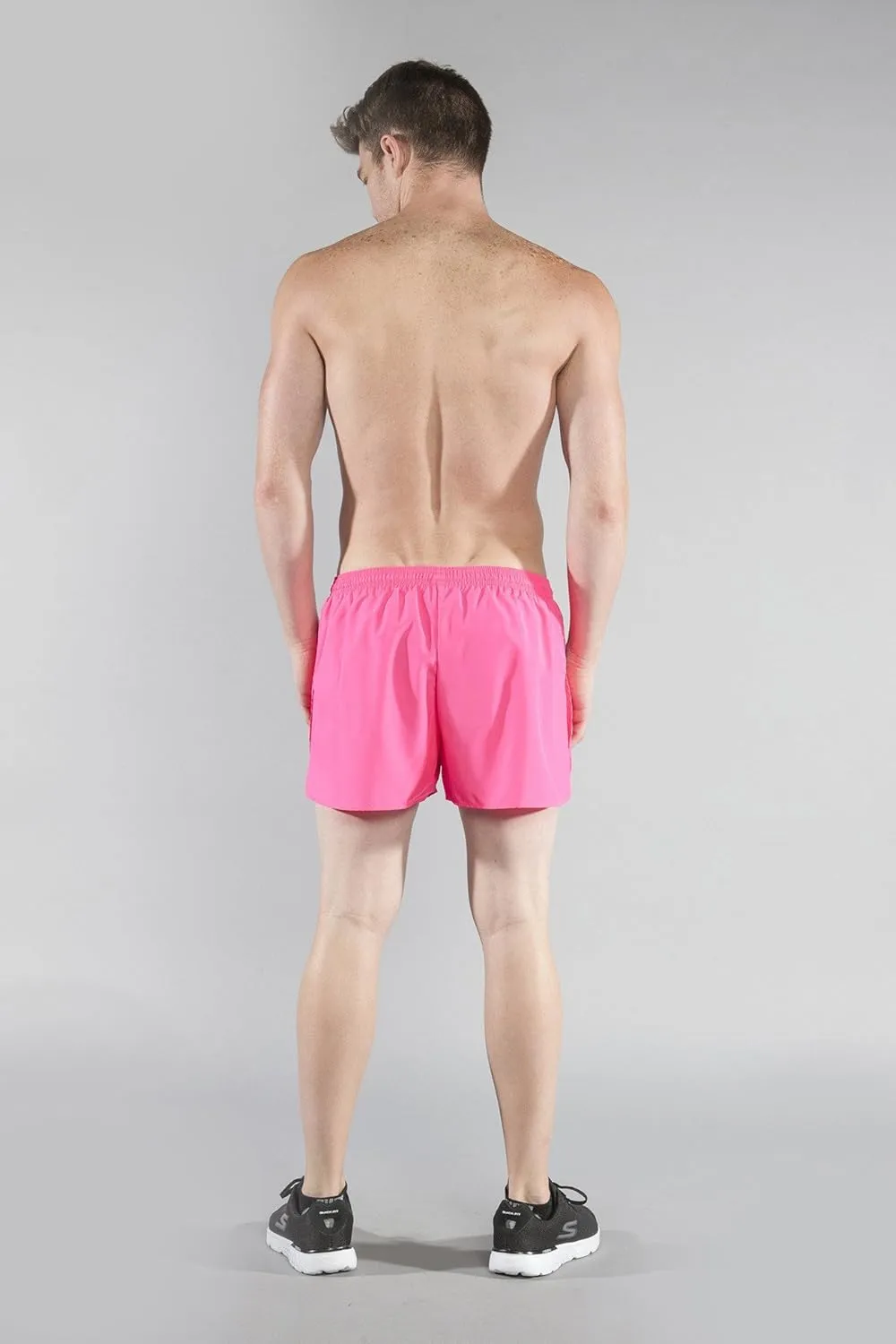 BOA Mens 3" Half Split Trainer Solid Running Short (1206B)