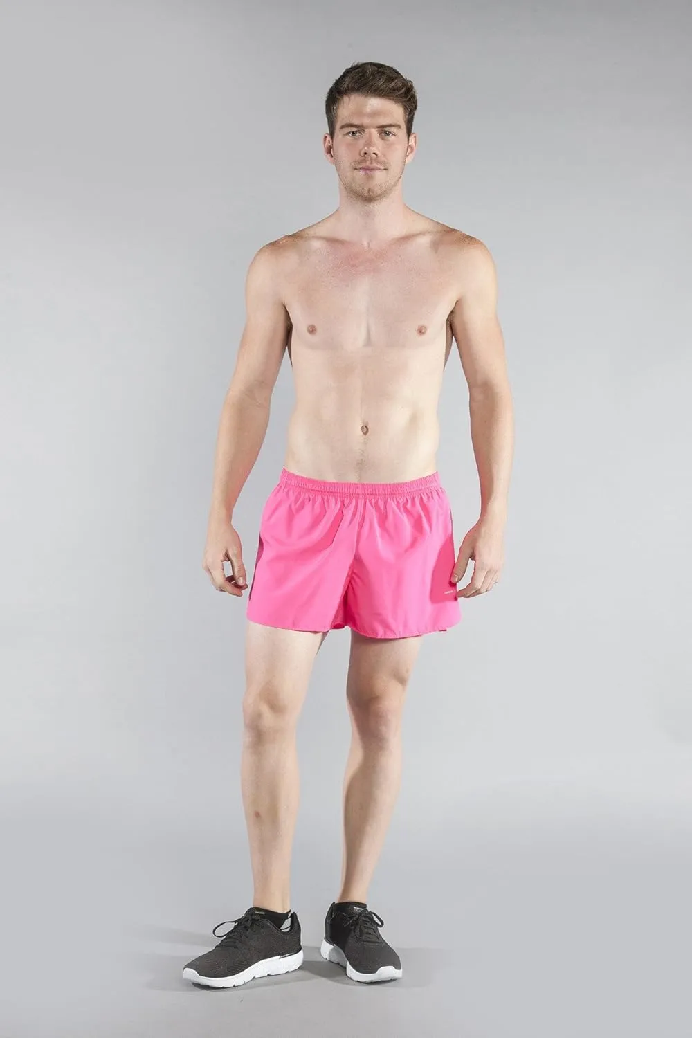 BOA Mens 3" Half Split Trainer Solid Running Short (1206B)