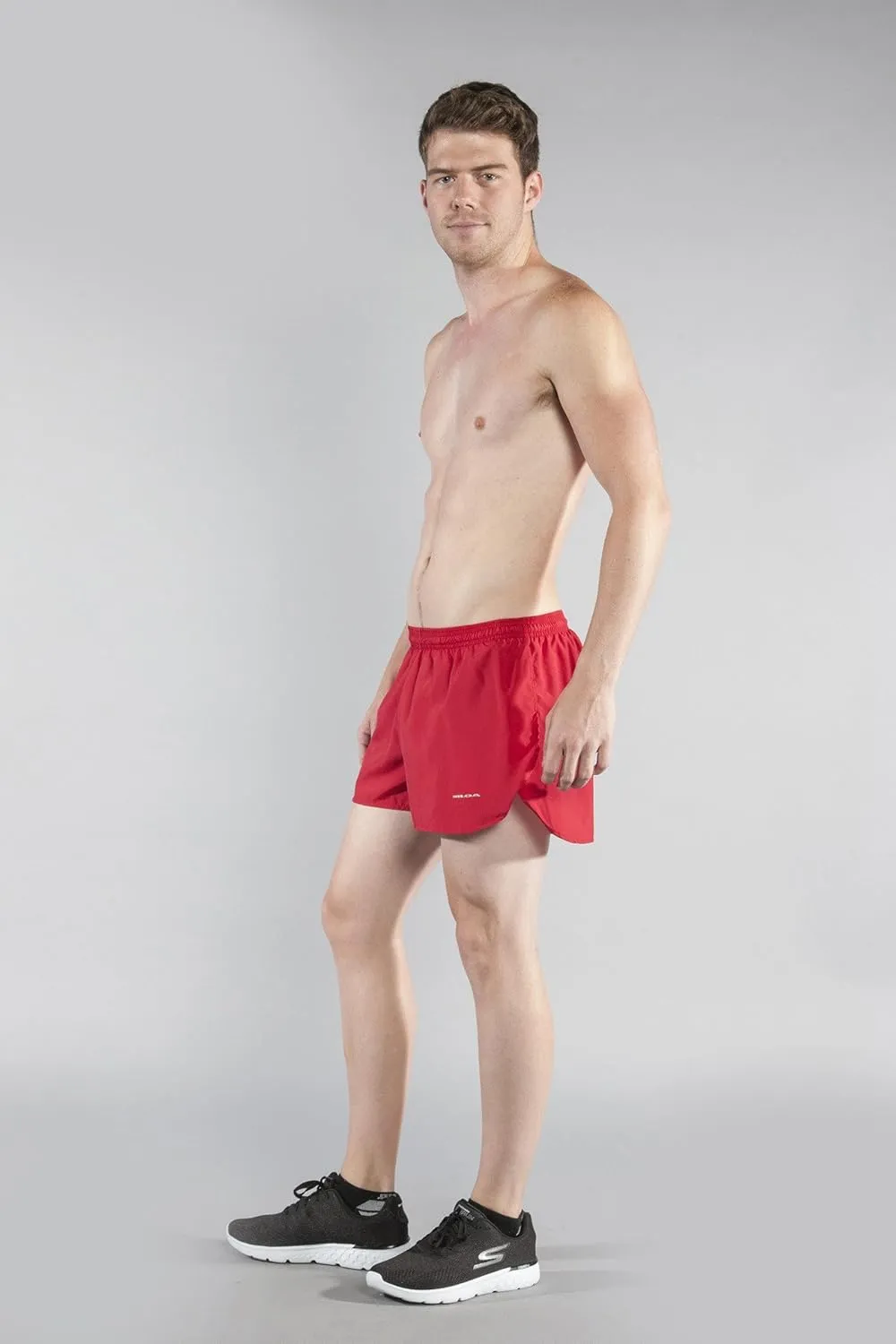 BOA Mens 3" Half Split Trainer Solid Running Short (1206B)