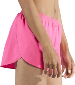 BOA Womens 1" Elite Split Solid Running Short (1001B)