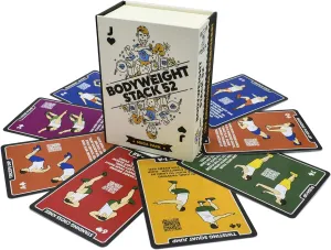 Bodyweight Exercise Cards: Workout Playing Card Game. Designed by a Military Fitness Expert. Video Instructions Included. No Equipment Needed. Burn Fat Build Muscle.