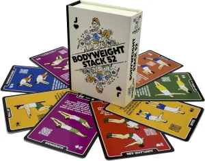 Bodyweight Exercise Cards: Workout Playing Card Game. Designed by a Military Fitness Expert. Video Instructions Included. No Equipment Needed. Burn Fat Build Muscle.